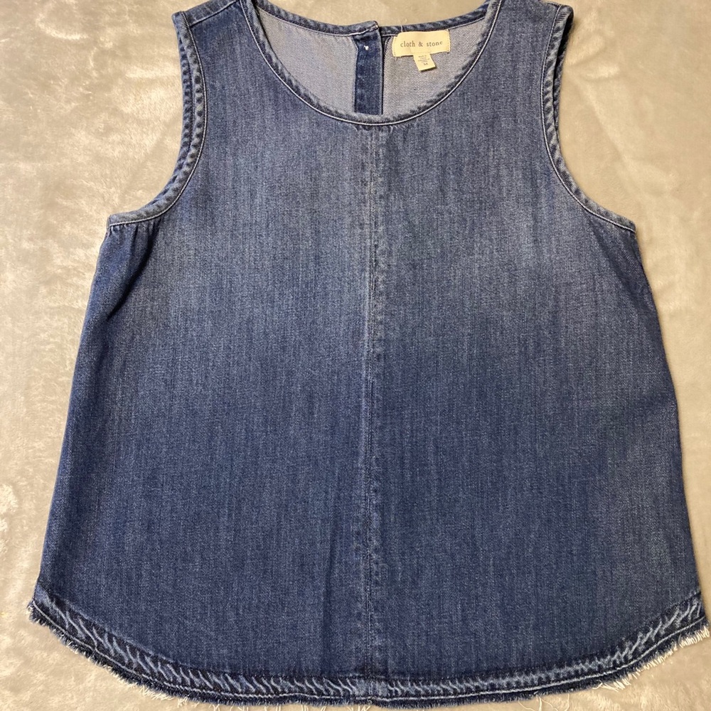 Anthropologie Denim Tank!